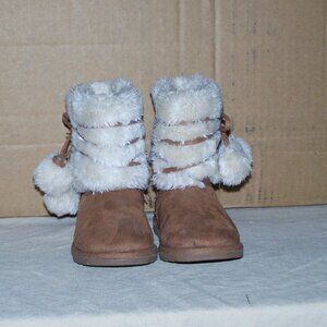 Falls Creek Kids Girls Seasonal Zip Boots - Girls Size 10